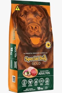 Special Dog Gold Performance - Cão - Adulto - Porte médio e grande - Premium Especial - Carne e frango (15kg)
